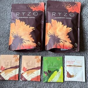 Mushroom Coffee with single serving extras